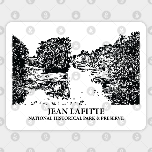 Jean Lafitte National Historical Park Sticker by Lakeric